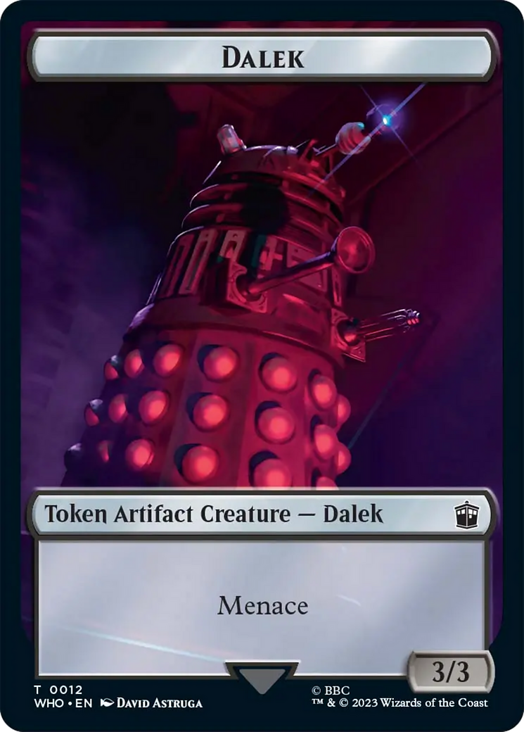 Dalek Token [Doctor Who Tokens] | Exor Games Truro