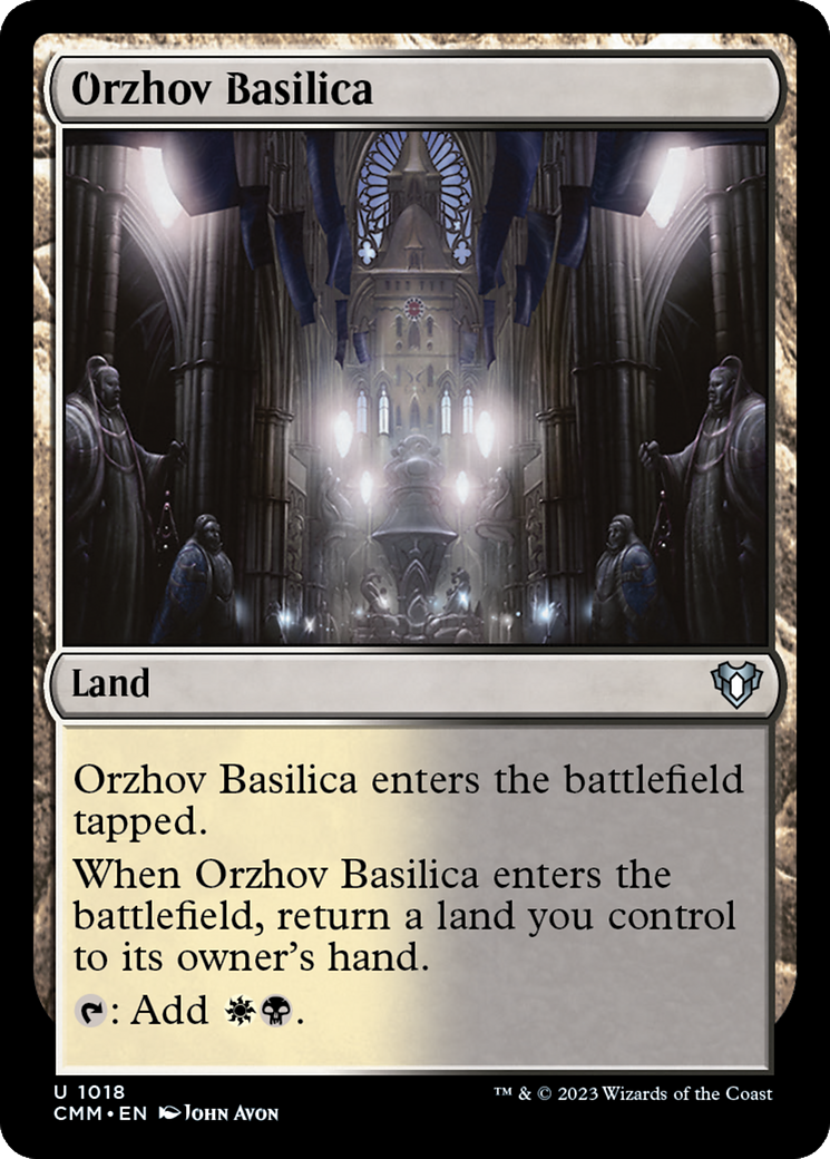 Orzhov Basilica [Commander Masters] | Exor Games Truro