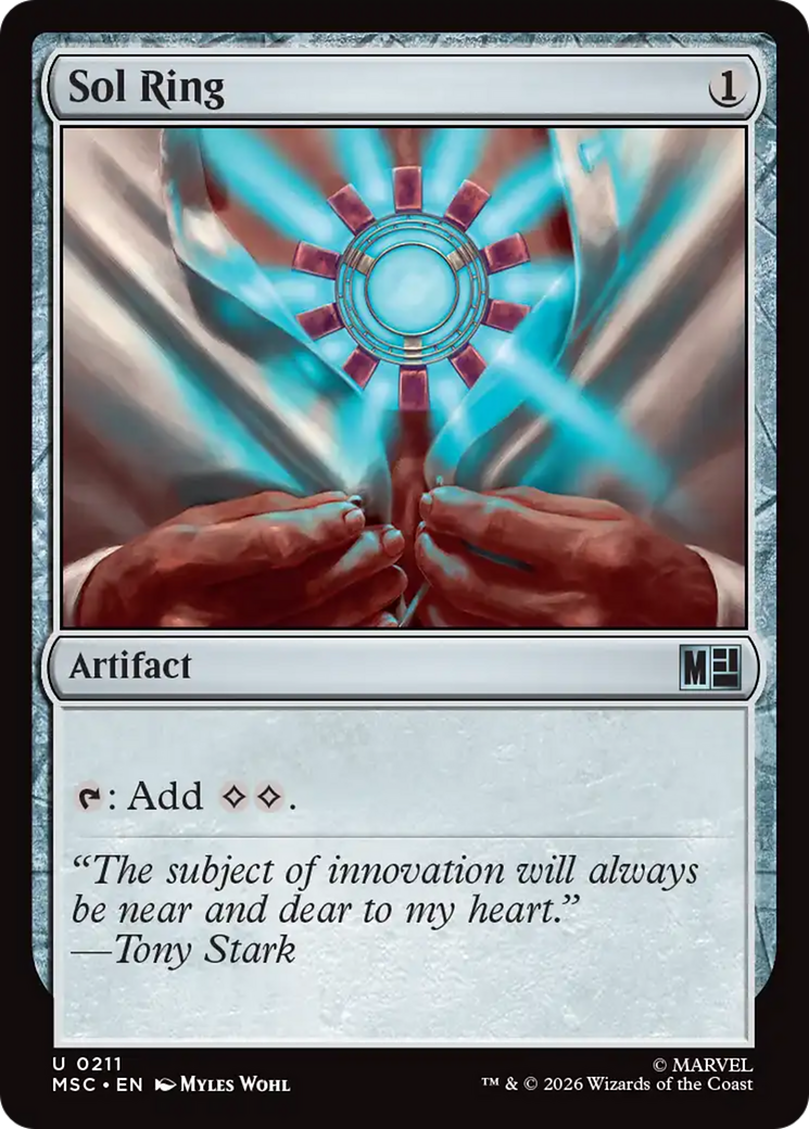 Sol Ring [Marvel Super Heroes Commander] | Exor Games Truro