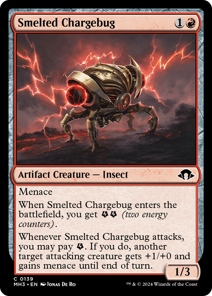 Smelted Chargebug [Modern Horizons 3] | Exor Games Truro