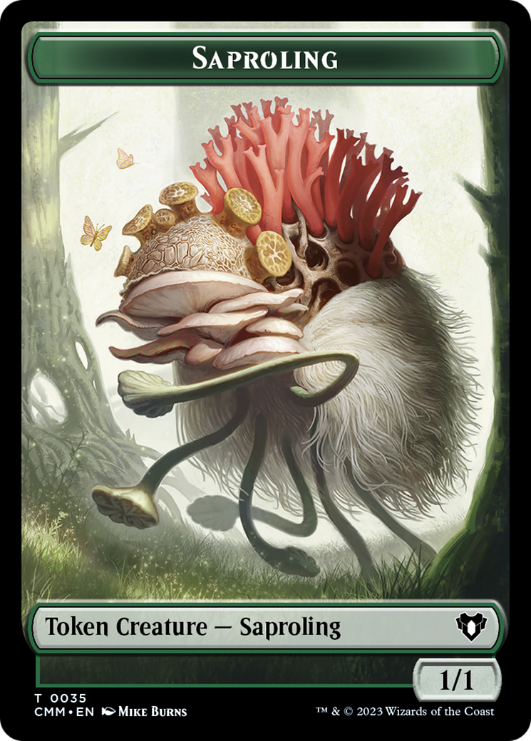 Saproling Token [Commander Masters Tokens] | Exor Games Truro