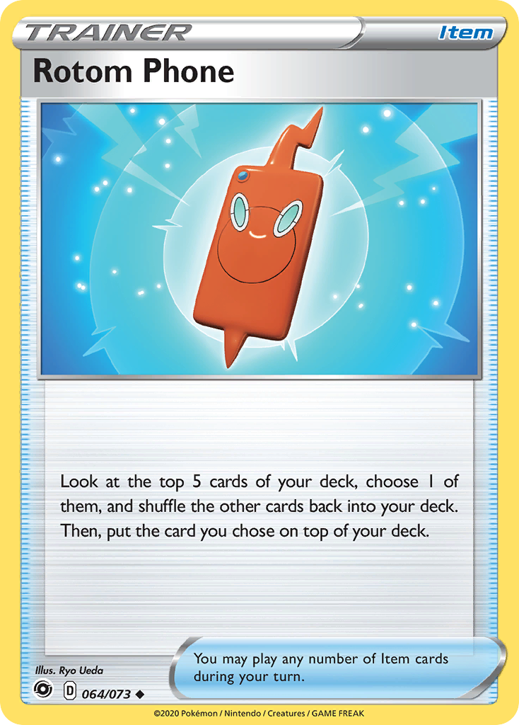 Rotom Phone (064/073) [Sword & Shield: Champion's Path] | Exor Games Truro