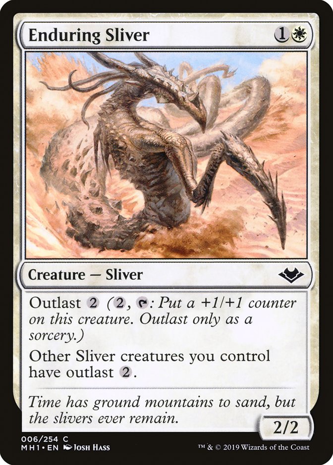 Enduring Sliver [Modern Horizons] | Exor Games Truro