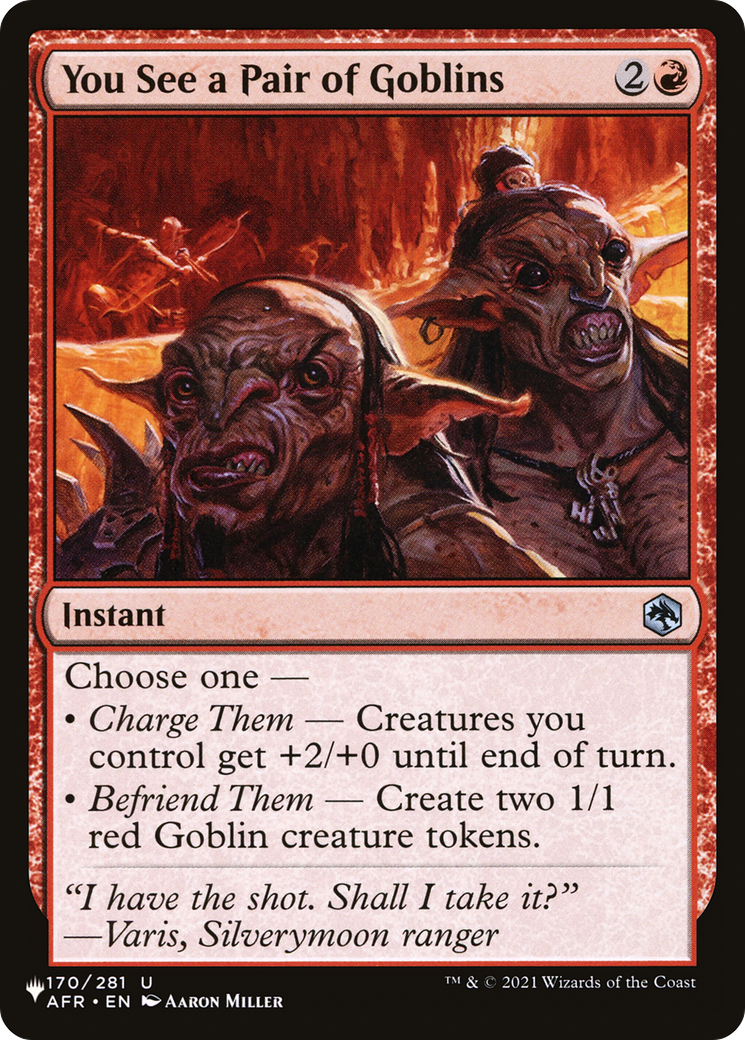 Call Out the Goblins! - Boggart Shenanigans [Secret Lair Drop Series] | Exor Games Truro