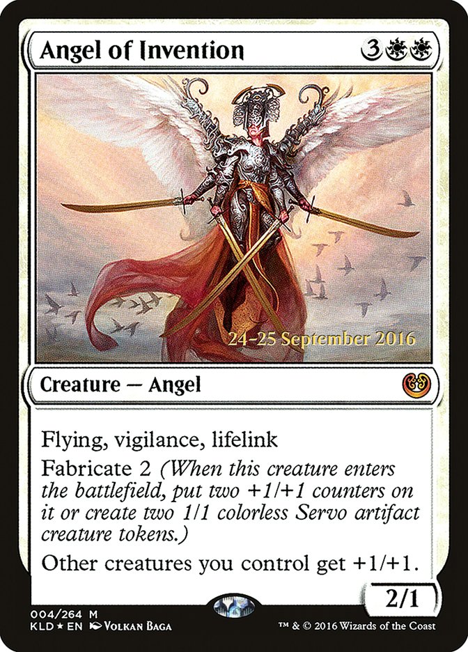 Angel of Invention [Kaladesh Prerelease Promos] | Exor Games Truro