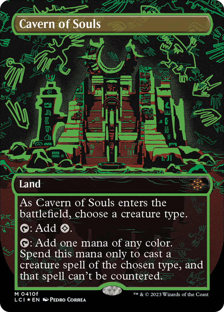 Cavern of Souls (0410f) (Borderless) [The Lost Caverns of Ixalan] | Exor Games Truro