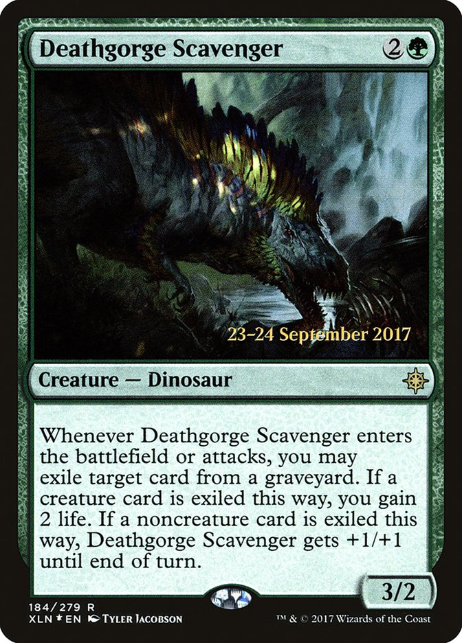 Deathgorge Scavenger [Ixalan Prerelease Promos] | Exor Games Truro