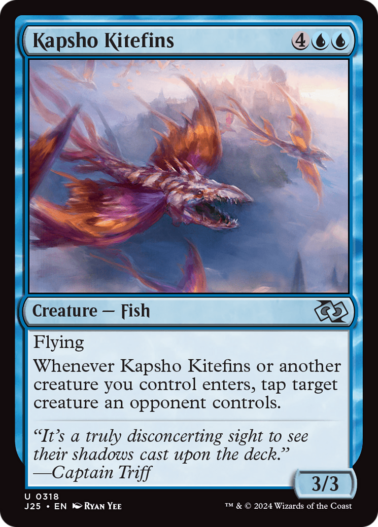 Kapsho Kitefins [Foundations Jumpstart] | Exor Games Truro
