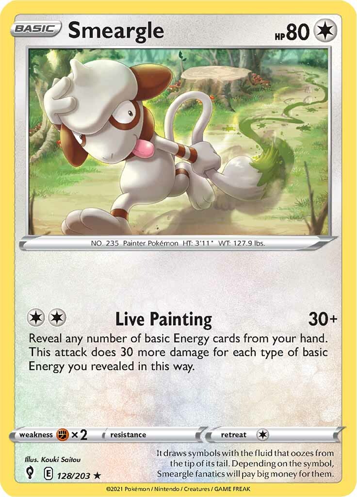 Smeargle (128/203) [Sword & Shield: Evolving Skies] | Exor Games Truro