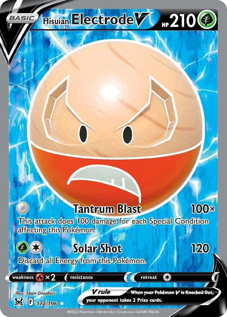 Hisuian Electrode V (172/196) [Sword & Shield: Lost Origin] | Exor Games Truro