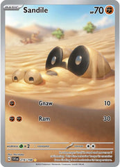 Sandile (216/198) [Scarlet & Violet: Base Set] | Exor Games Truro