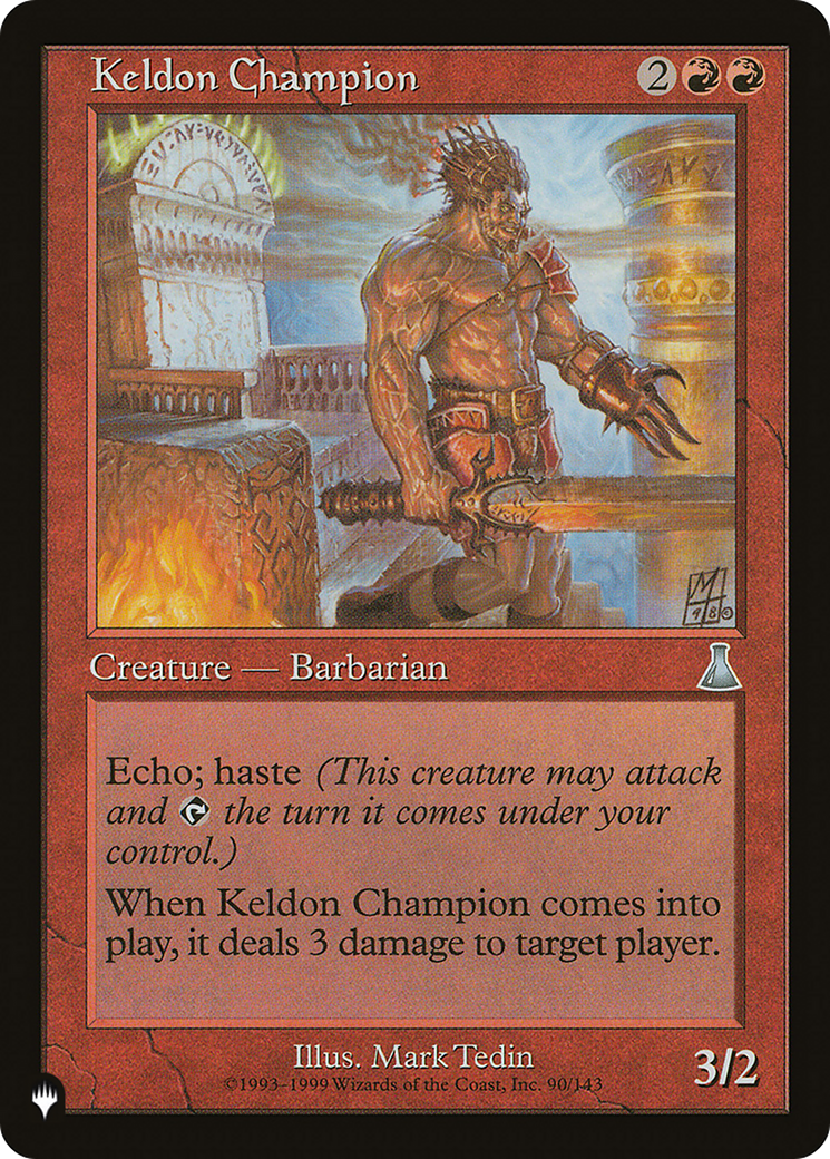 Keldon Champion [The List Reprints] | Exor Games Truro