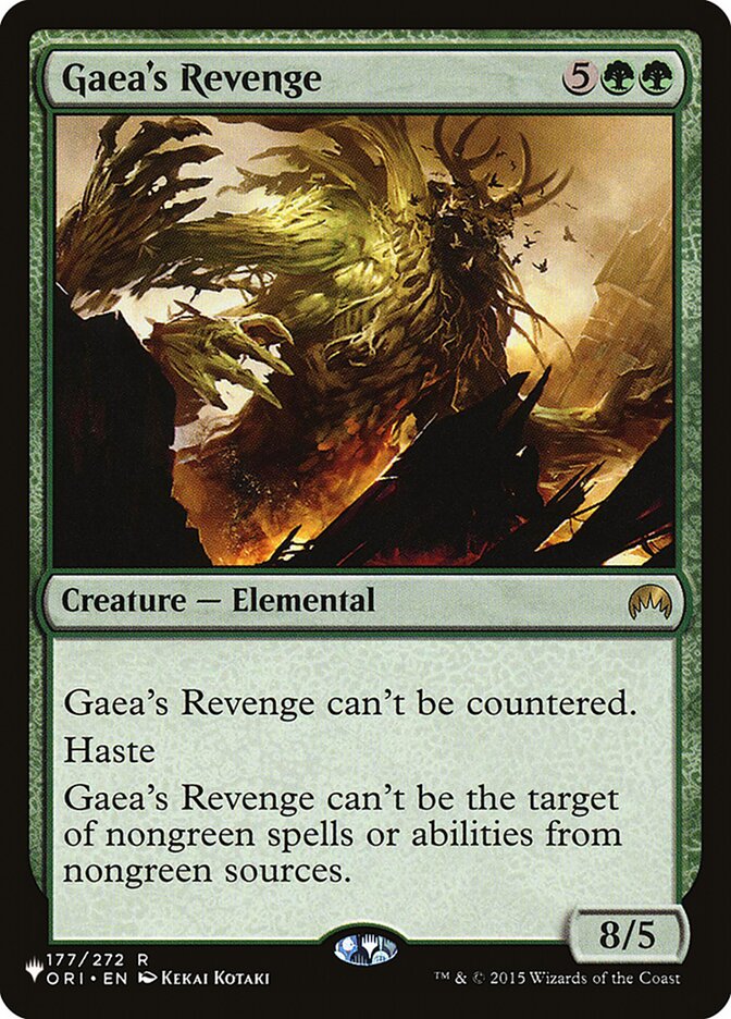 Gaea's Revenge [The List] | Exor Games Truro