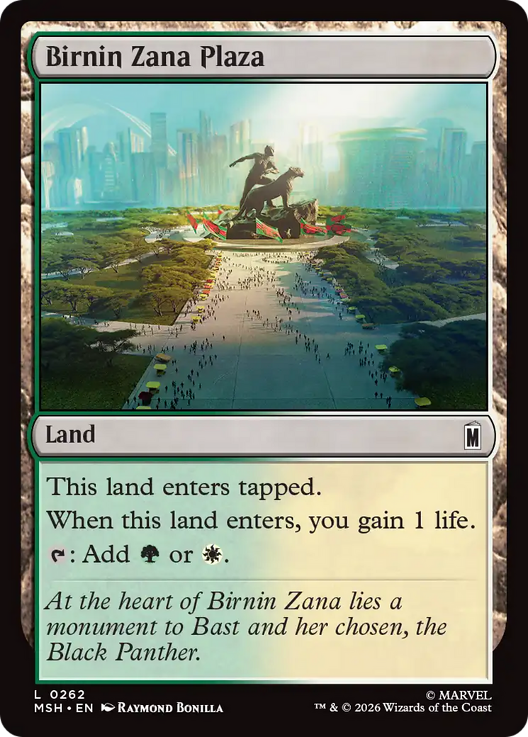 Birnin Zana Plaza [Marvel Super Heroes] | Exor Games Truro