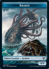 Wurm // Kraken Double-Sided Token [Commander 2021 Tokens] | Exor Games Truro