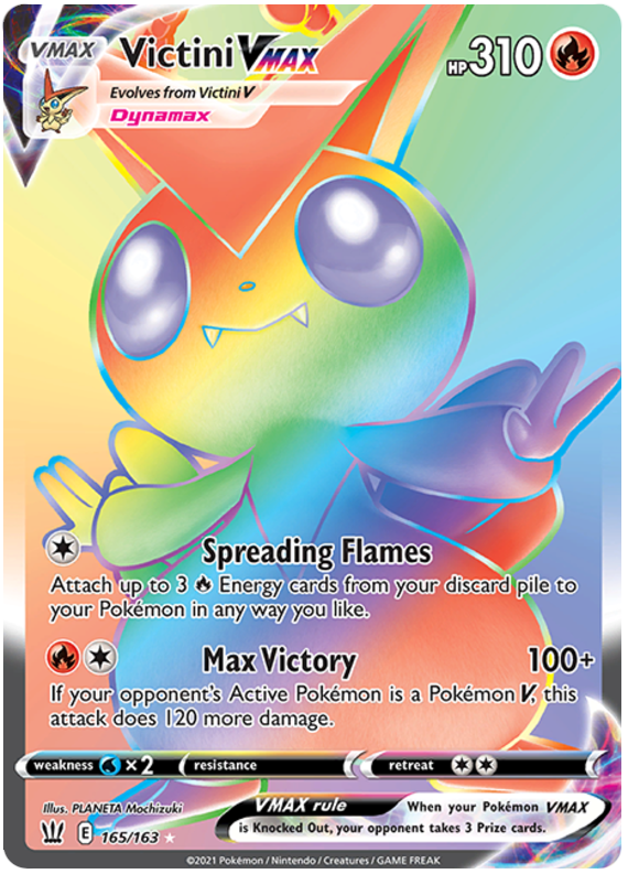 Victini VMAX (165/163) [Sword & Shield: Battle Styles] | Exor Games Truro