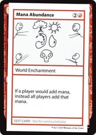 Mana Abundance (2021 Edition) [Mystery Booster Playtest Cards] | Exor Games Truro