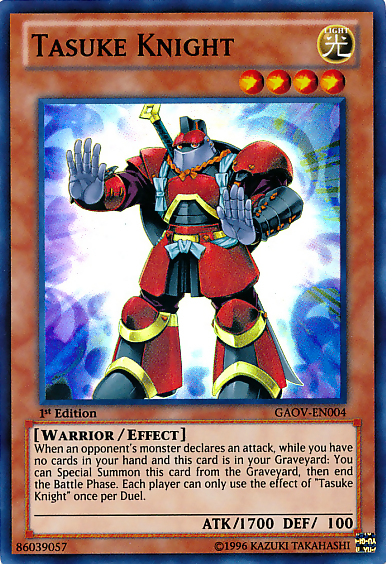 Tasuke Knight [GAOV-EN004] Super Rare | Exor Games Truro