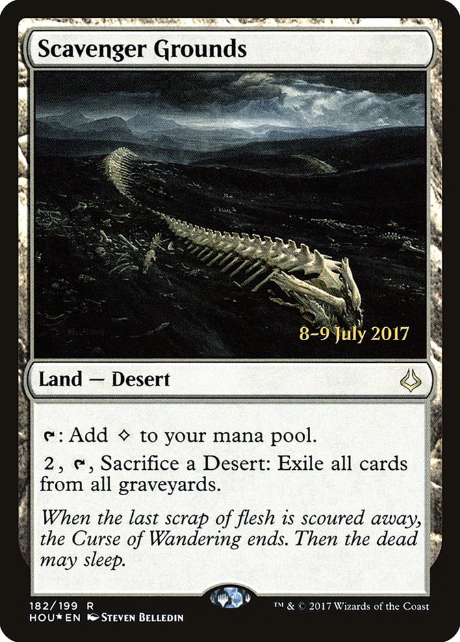 Scavenger Grounds [Hour of Devastation Prerelease Promos] | Exor Games Truro