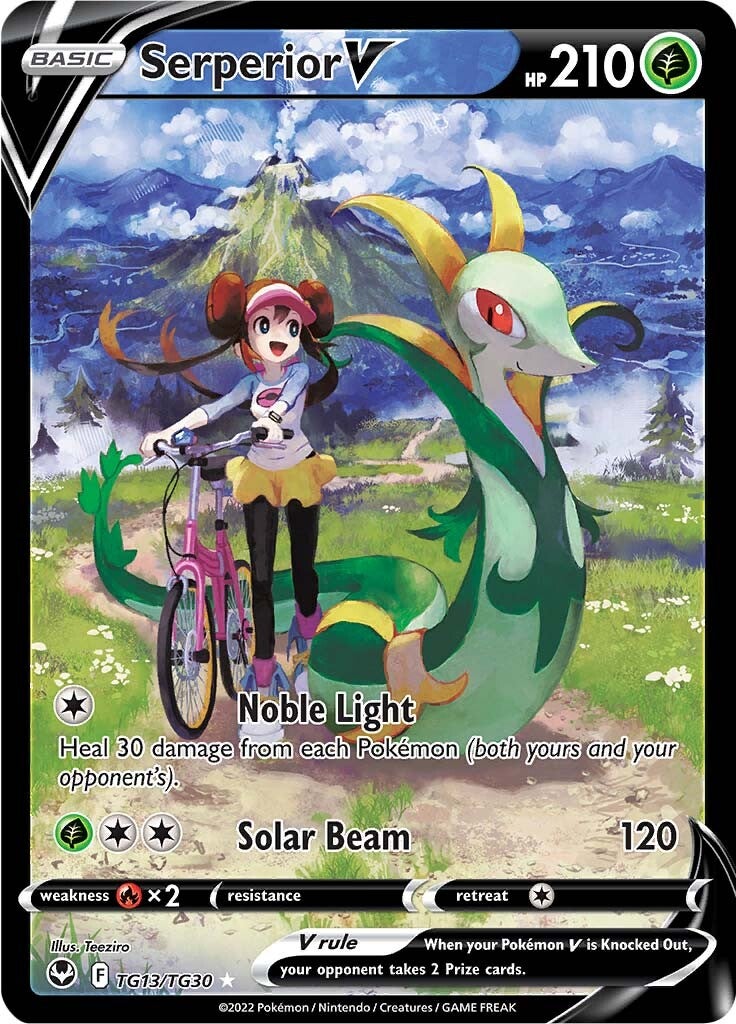 Serperior V (TG13/TG30) [Sword & Shield: Silver Tempest] | Exor Games Truro
