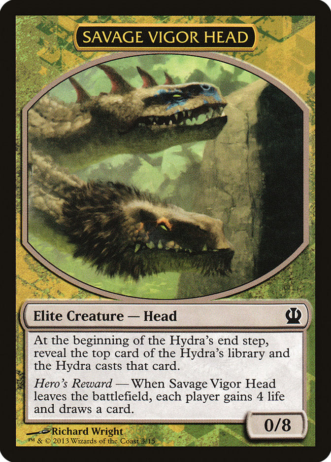 Savage Vigor Head [Theros Face the Hydra] | Exor Games Truro