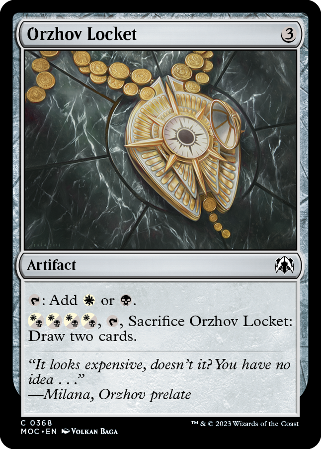 Orzhov Locket [March of the Machine Commander] | Exor Games Truro