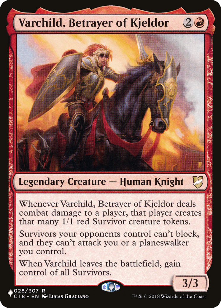 Varchild, Betrayer of Kjeldor [The List] | Exor Games Truro