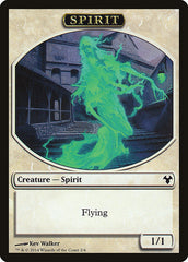 Soldier // Spirit Double-Sided Token [Modern Event Deck 2014 Tokens] | Exor Games Truro
