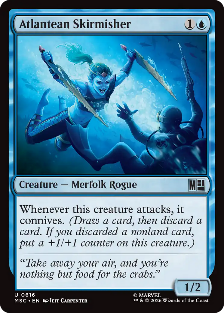 Atlantean Skirmisher [Marvel Super Heroes Commander] | Exor Games Truro