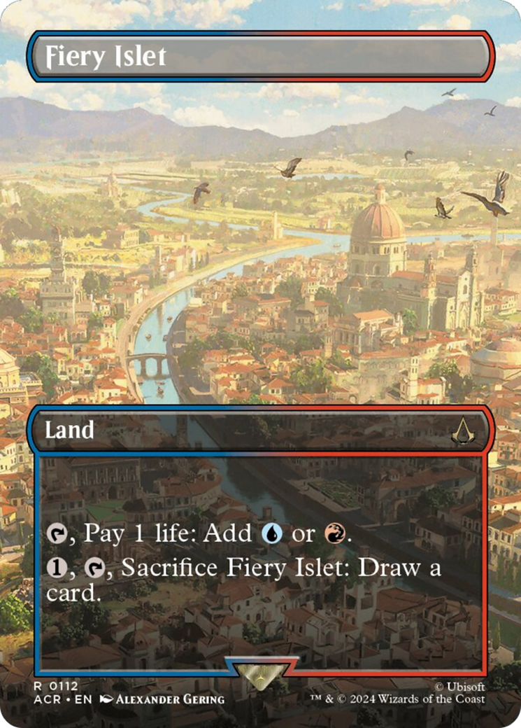 Fiery Islet (Borderless) [Assassin's Creed] | Exor Games Truro