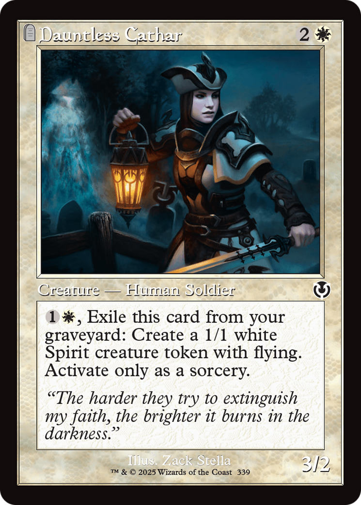 Dauntless Cathar (Retor Frame) [Innistrad Remastered] | Exor Games Truro