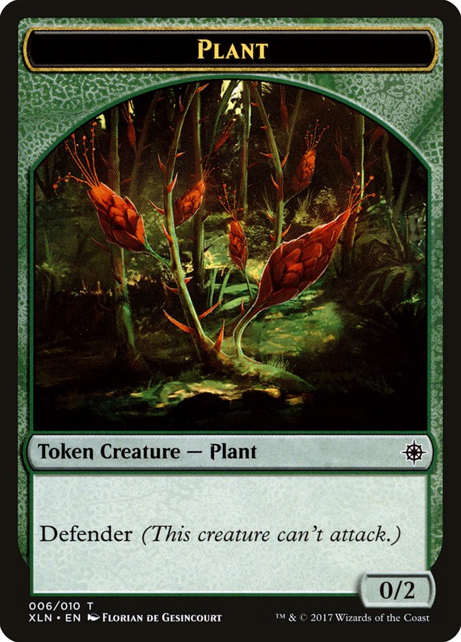 Plant Token [Ixalan Tokens] | Exor Games Truro