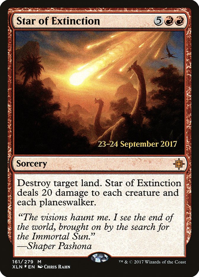 Star of Extinction [Ixalan Prerelease Promos] | Exor Games Truro