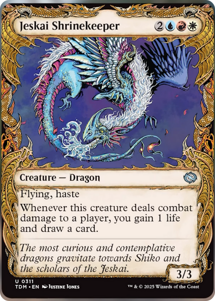 Jeskai Shrinekeeper (Showcase) [Tarkir: Dragonstorm] | Exor Games Truro
