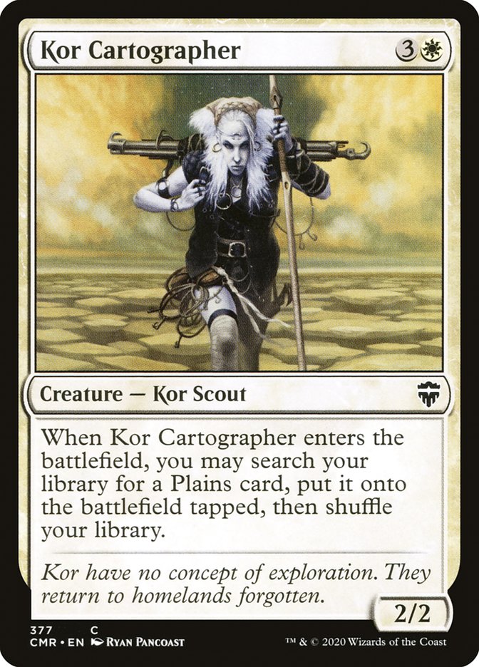 Kor Cartographer (377) [Commander Legends] | Exor Games Truro