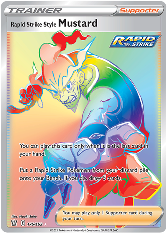 Rapid Strike Style Mustard (176/163) [Sword & Shield: Battle Styles] | Exor Games Truro