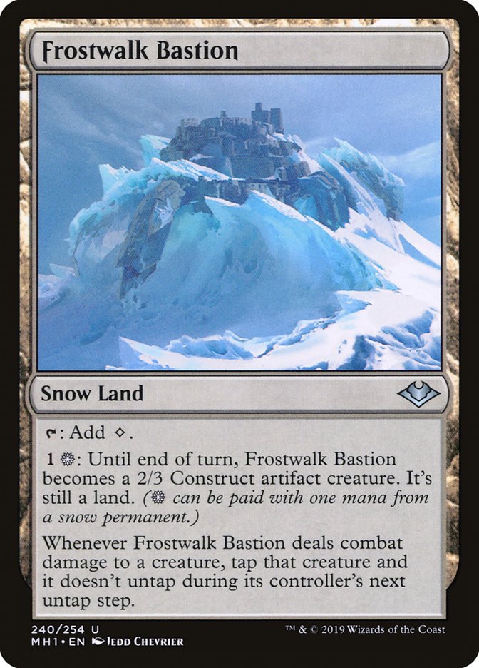 Frostwalk Bastion [Modern Horizons] | Exor Games Truro