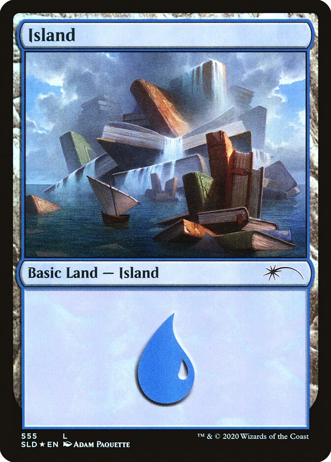 Island (Well Read) (555) [Secret Lair Drop Promos] | Exor Games Truro