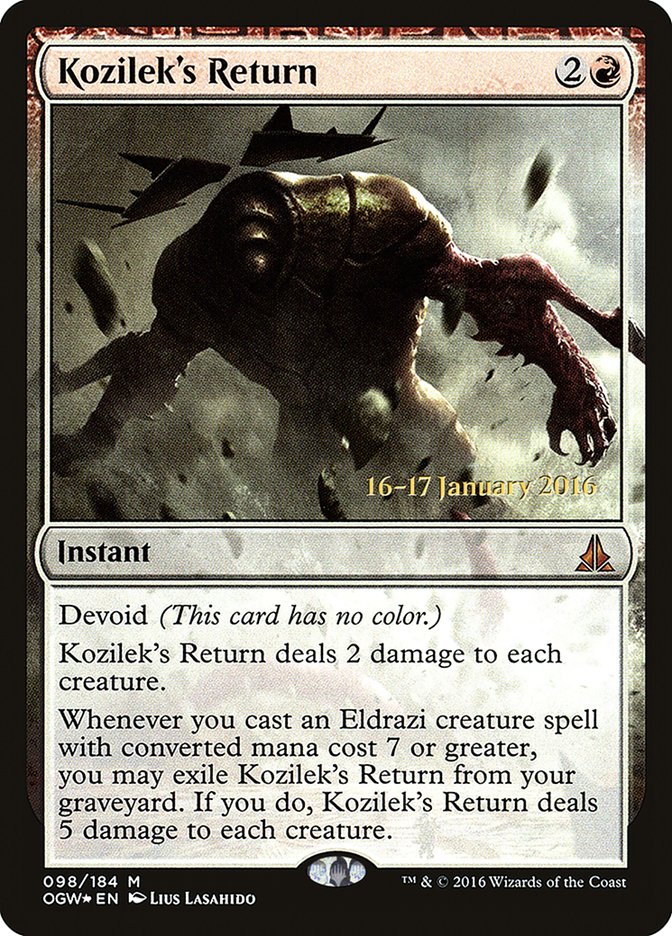 Kozilek's Return [Oath of the Gatewatch Prerelease Promos] | Exor Games Truro