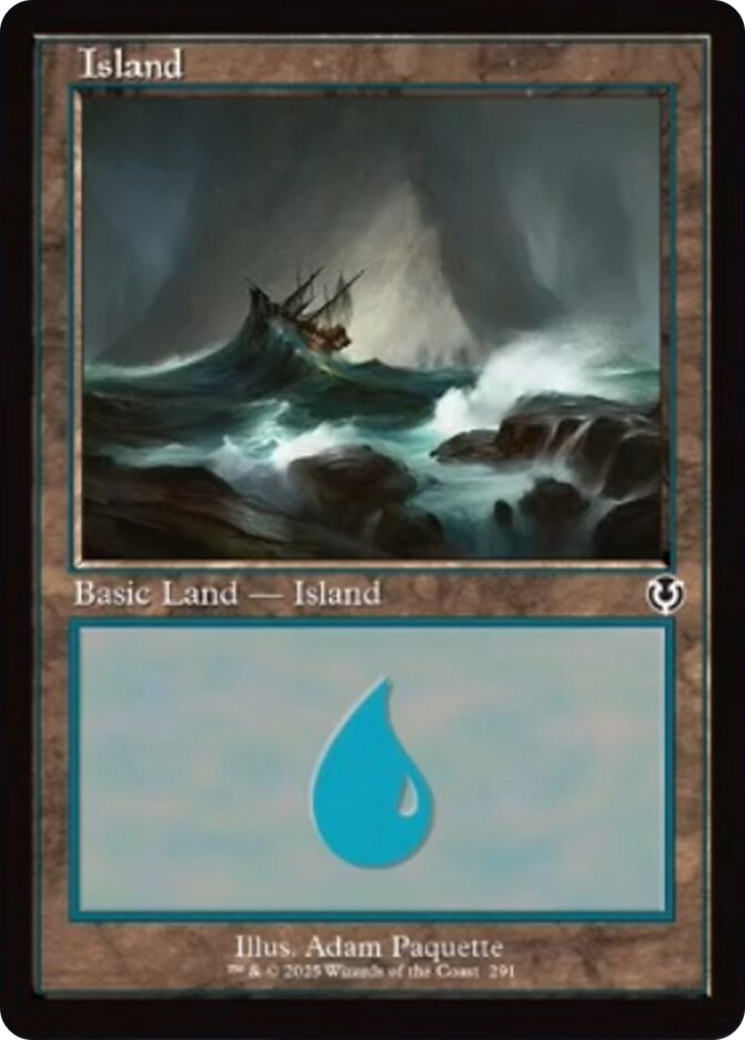 Island (291) (Retro Frame) [Innistrad Remastered] | Exor Games Truro