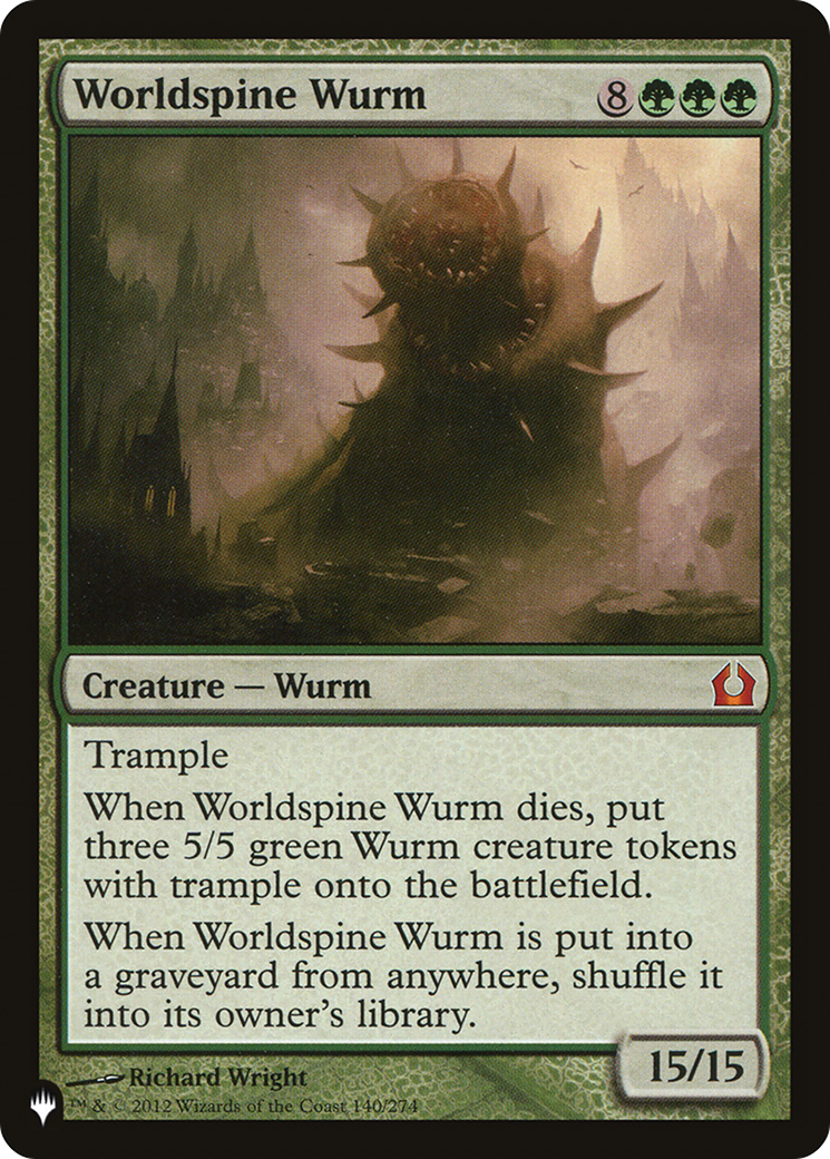 Worldspine Wurm [The List] | Exor Games Truro