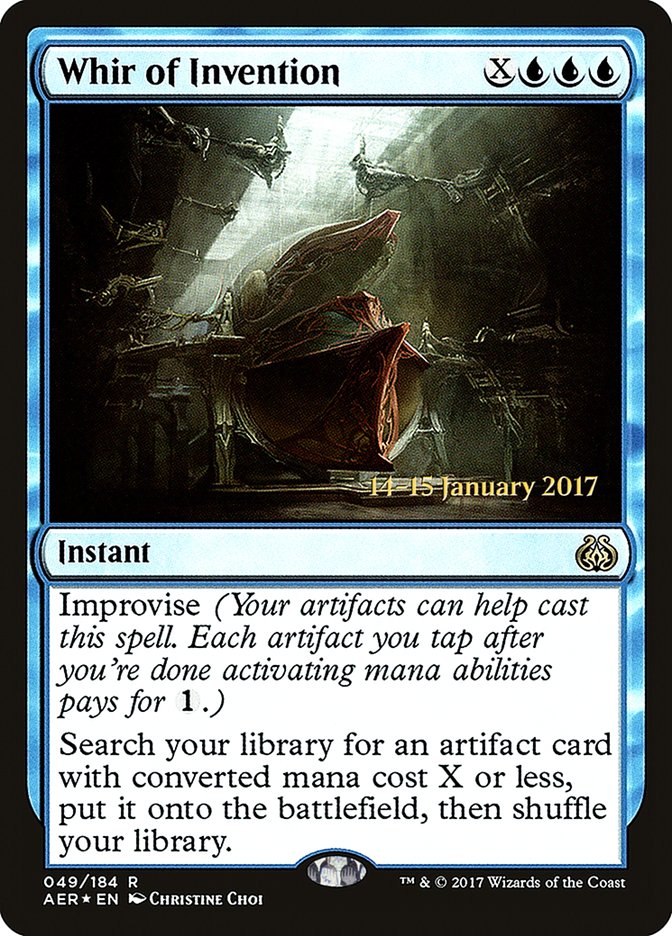 Whir of Invention [Aether Revolt Prerelease Promos] | Exor Games Truro