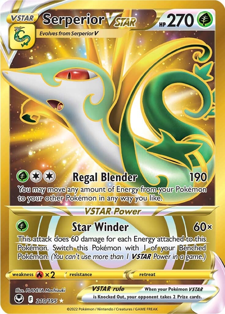 Serperior VSTAR (210/195) [Sword & Shield: Silver Tempest] | Exor Games Truro