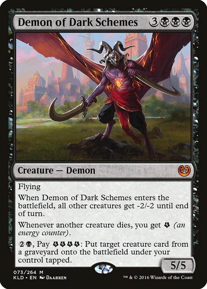Demon of Dark Schemes [Kaladesh] | Exor Games Truro