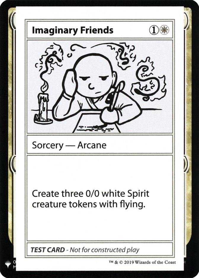 Imaginary Friends [Mystery Booster Playtest Cards] | Exor Games Truro