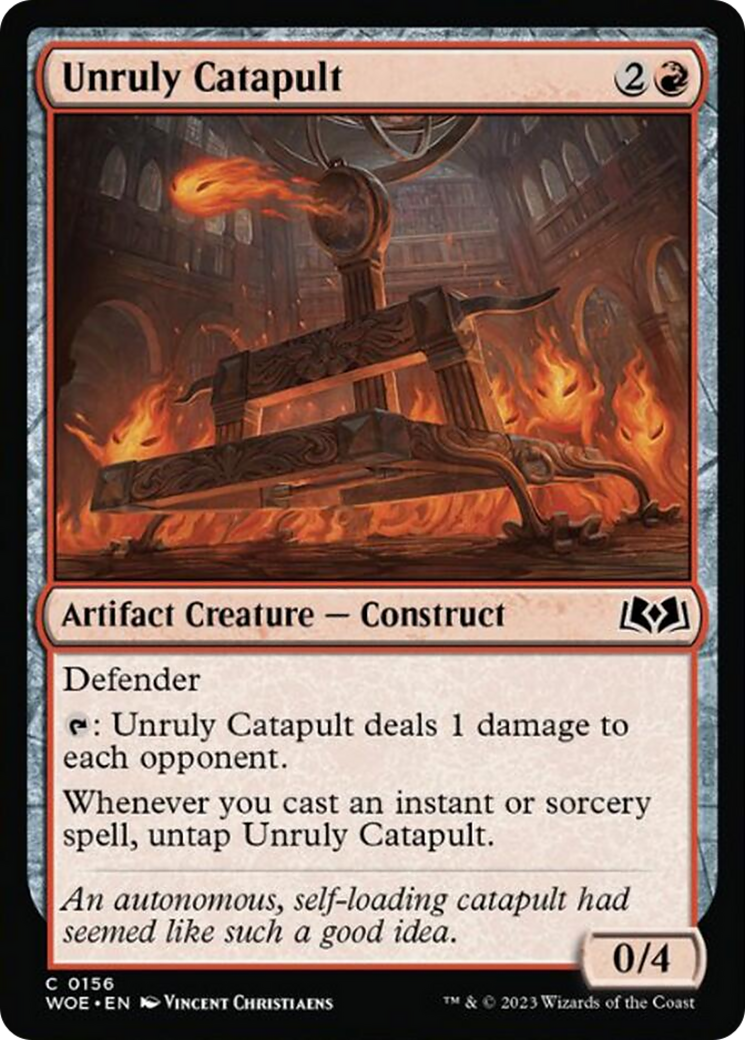 Unruly Catapult [Wilds of Eldraine] | Exor Games Truro