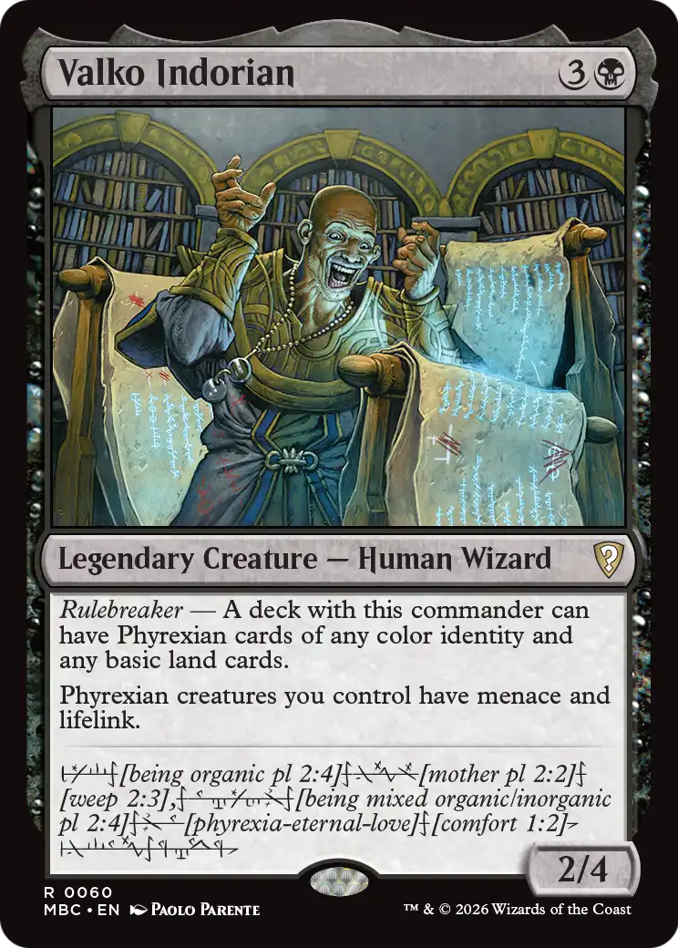 Valko Indorian [Mystery Booster: Commander Edition] | Exor Games Truro