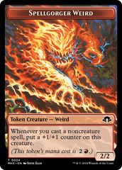 Eldrazi Spawn // Spellgorger Weird Double-Sided Token [Modern Horizons 3 Tokens] | Exor Games Truro