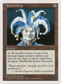 Jester's Cap (Oversized) [Oversize Cards] | Exor Games Truro