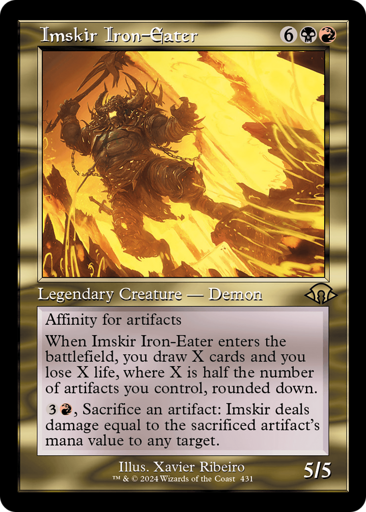 Imskir Iron-Eater (Retro) [Modern Horizons 3] | Exor Games Truro